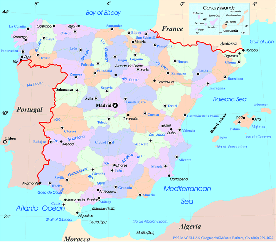 Alicante karte